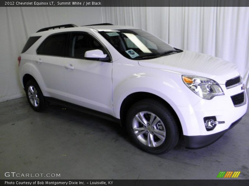 Summit White / Jet Black 2012 Chevrolet Equinox LT