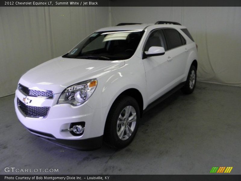 Summit White / Jet Black 2012 Chevrolet Equinox LT