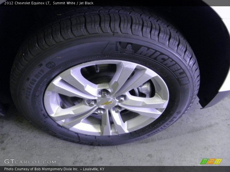 Summit White / Jet Black 2012 Chevrolet Equinox LT