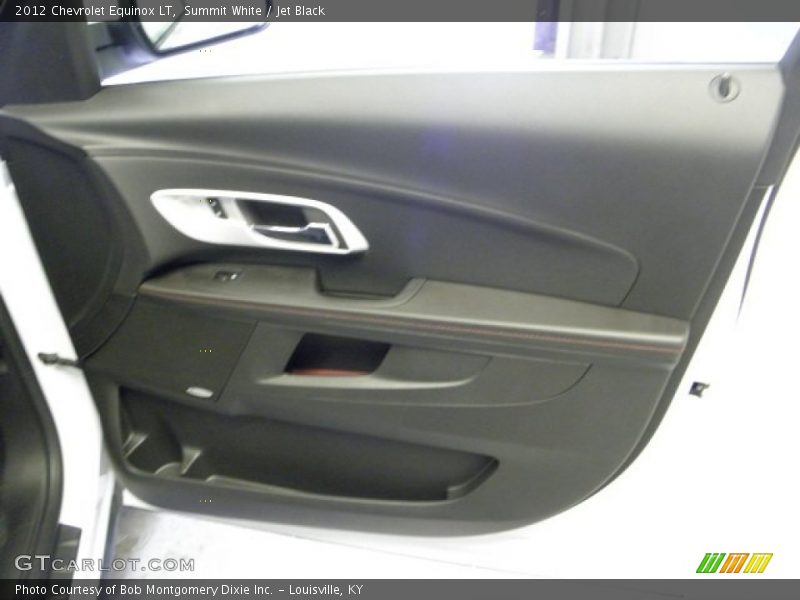 Summit White / Jet Black 2012 Chevrolet Equinox LT