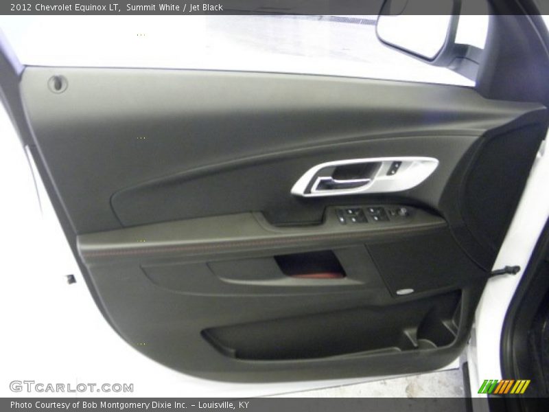 Summit White / Jet Black 2012 Chevrolet Equinox LT