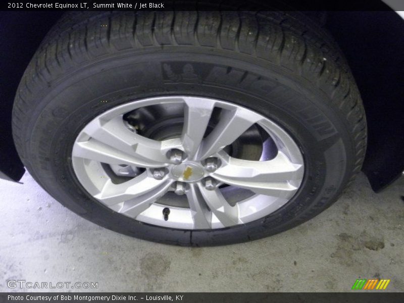 Summit White / Jet Black 2012 Chevrolet Equinox LT