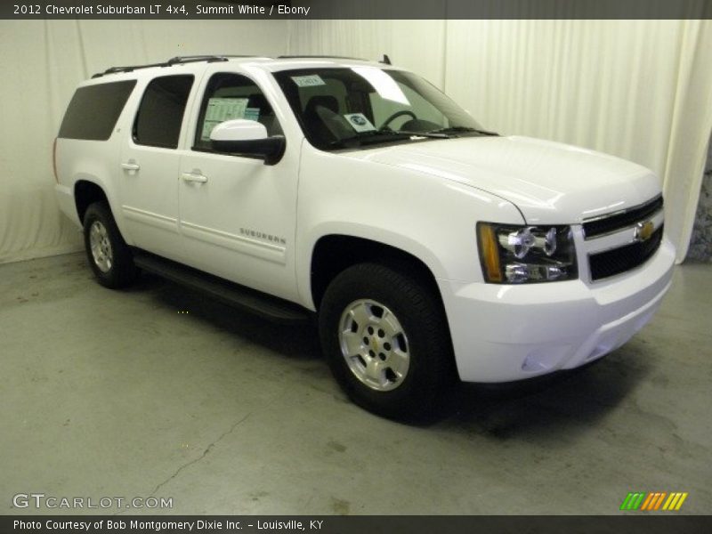 Summit White / Ebony 2012 Chevrolet Suburban LT 4x4