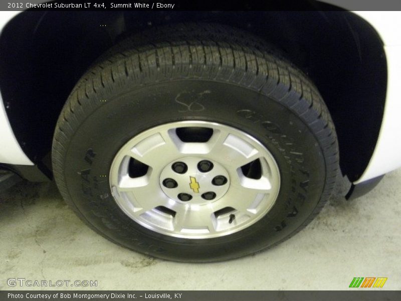 Summit White / Ebony 2012 Chevrolet Suburban LT 4x4