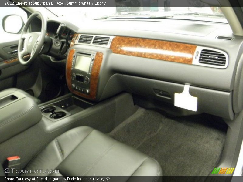 Summit White / Ebony 2012 Chevrolet Suburban LT 4x4
