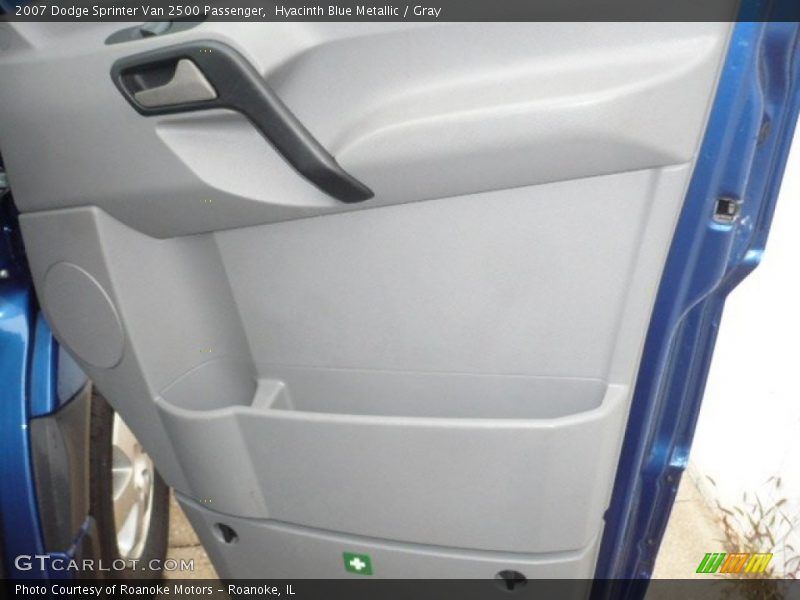 Hyacinth Blue Metallic / Gray 2007 Dodge Sprinter Van 2500 Passenger