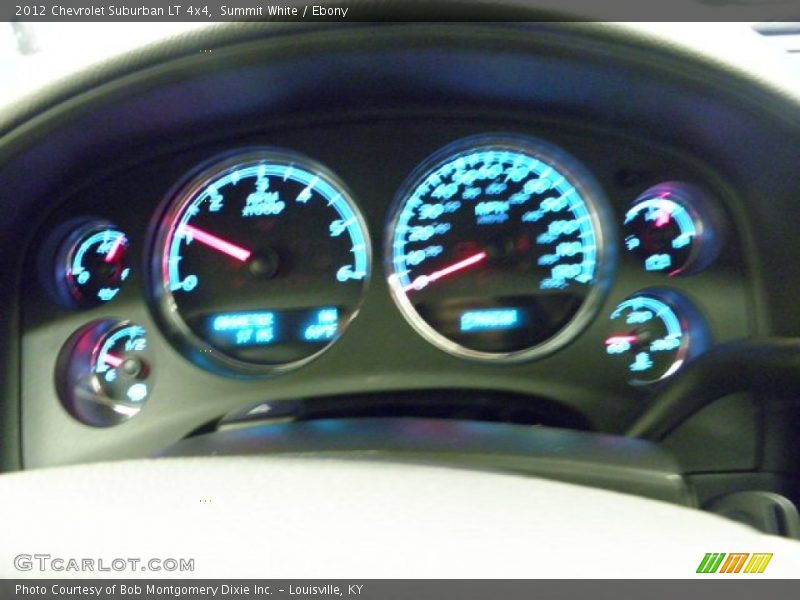 Summit White / Ebony 2012 Chevrolet Suburban LT 4x4