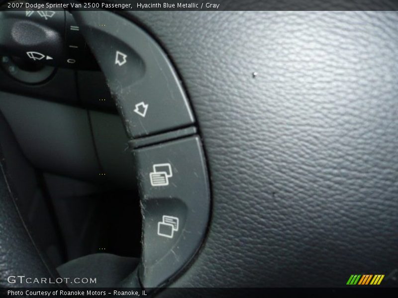 Controls of 2007 Sprinter Van 2500 Passenger