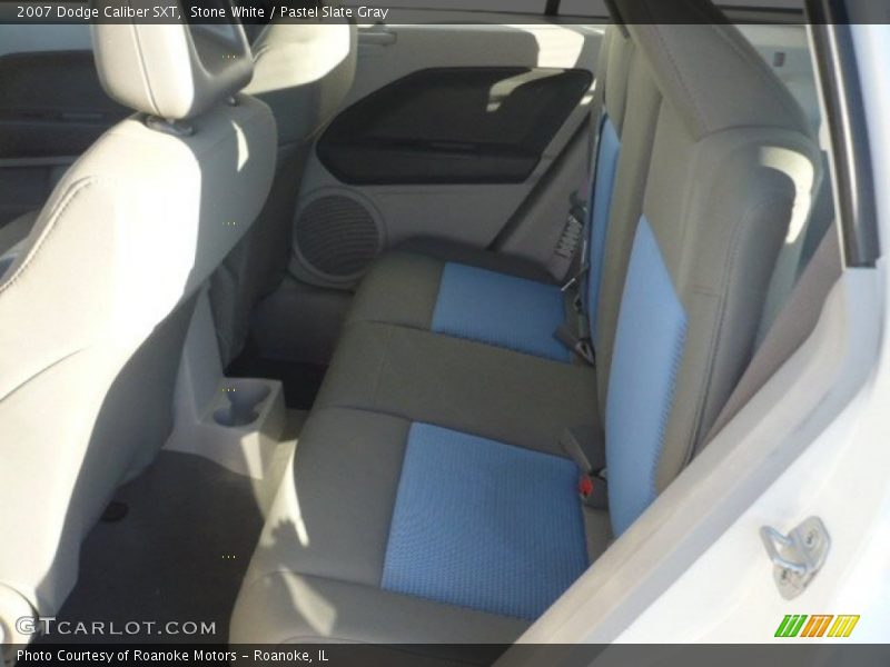 Stone White / Pastel Slate Gray 2007 Dodge Caliber SXT