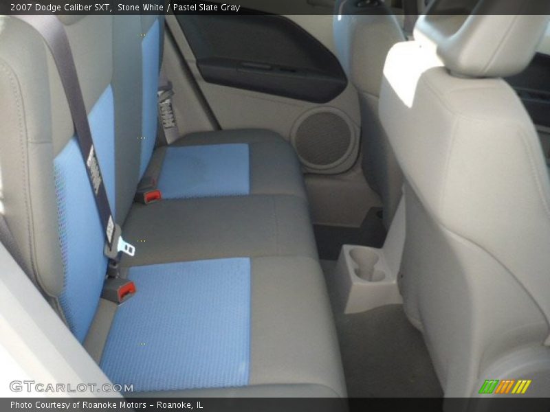 Stone White / Pastel Slate Gray 2007 Dodge Caliber SXT