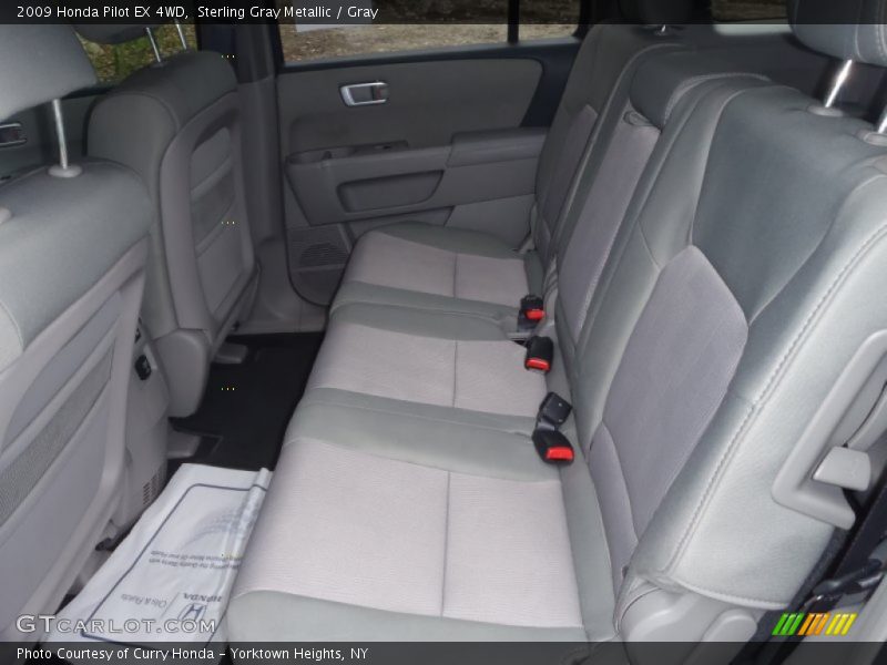 Sterling Gray Metallic / Gray 2009 Honda Pilot EX 4WD