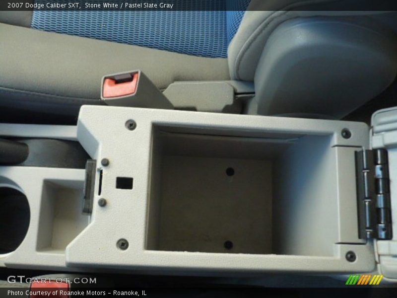 Stone White / Pastel Slate Gray 2007 Dodge Caliber SXT