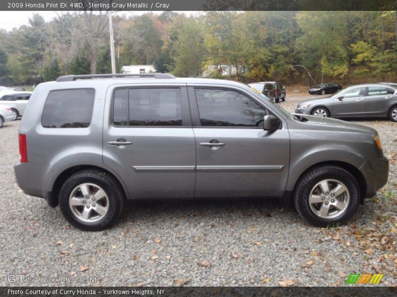 Sterling Gray Metallic / Gray 2009 Honda Pilot EX 4WD