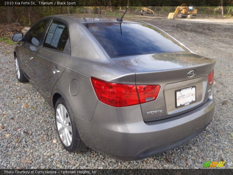 Titanium / Black Sport 2010 Kia Forte SX