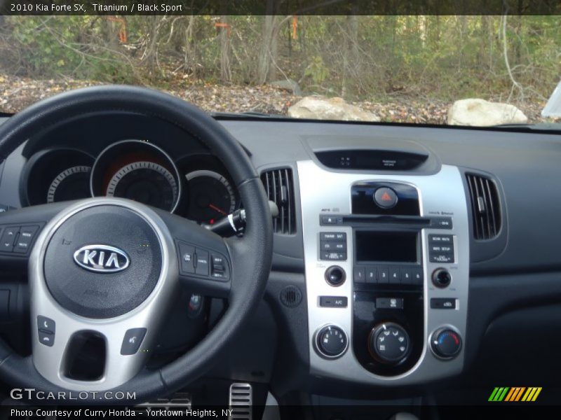 Titanium / Black Sport 2010 Kia Forte SX
