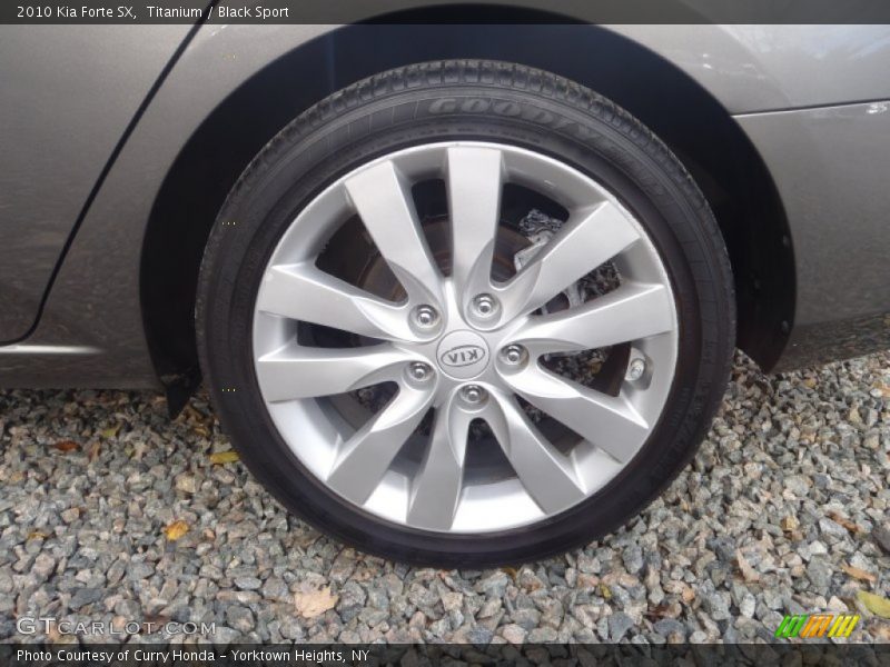 Titanium / Black Sport 2010 Kia Forte SX
