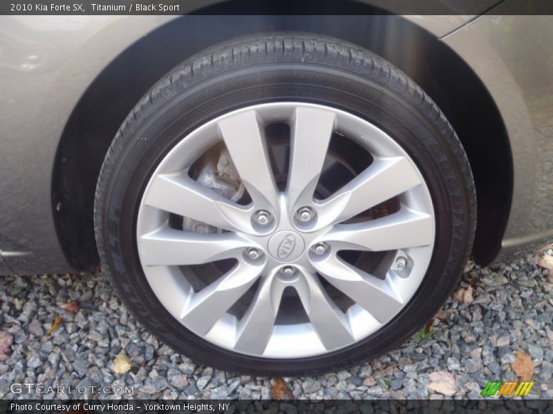 Titanium / Black Sport 2010 Kia Forte SX