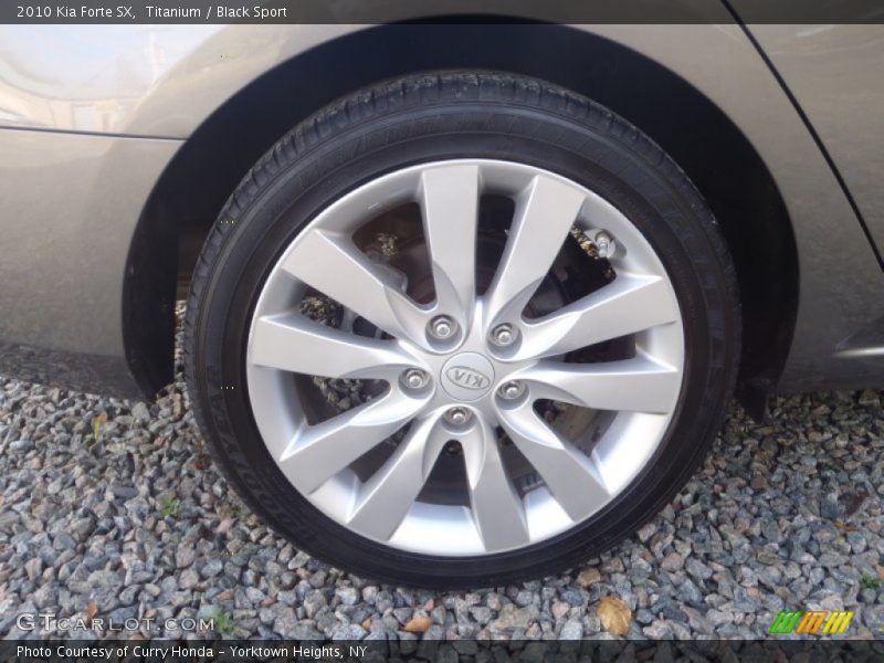 Titanium / Black Sport 2010 Kia Forte SX
