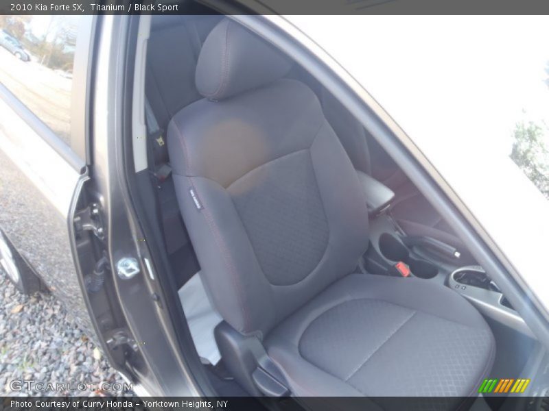 Titanium / Black Sport 2010 Kia Forte SX