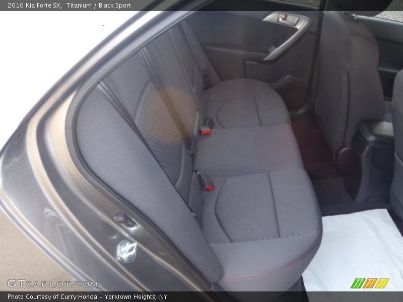 Titanium / Black Sport 2010 Kia Forte SX