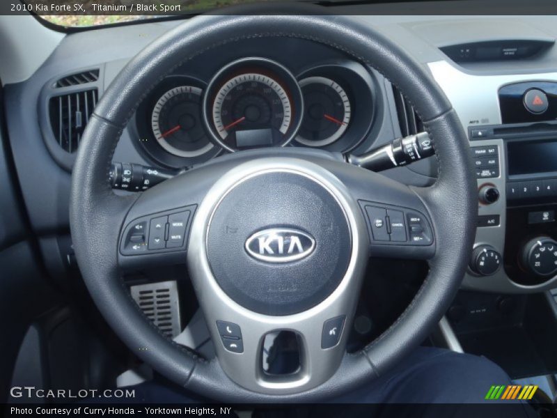 Titanium / Black Sport 2010 Kia Forte SX
