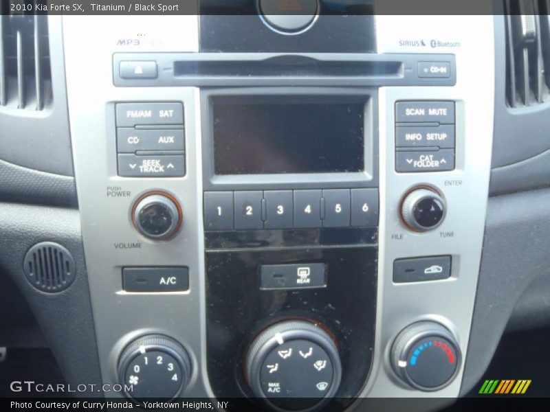 Titanium / Black Sport 2010 Kia Forte SX