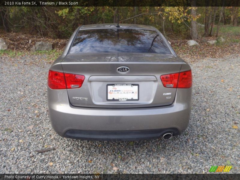 Titanium / Black Sport 2010 Kia Forte SX