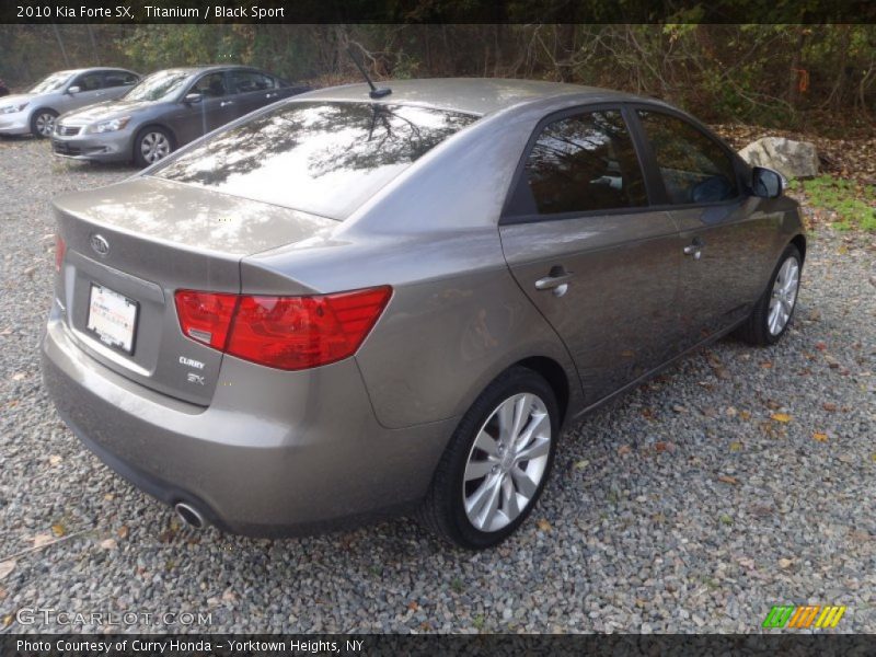 Titanium / Black Sport 2010 Kia Forte SX