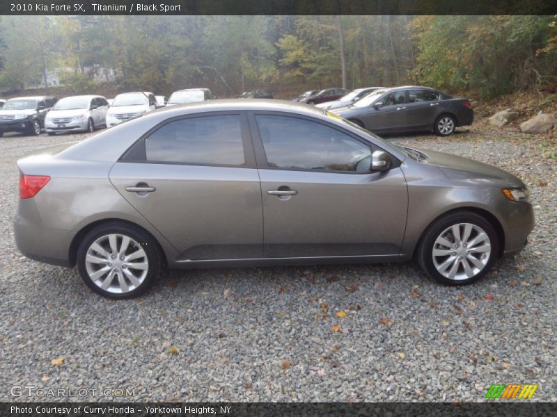 Titanium / Black Sport 2010 Kia Forte SX