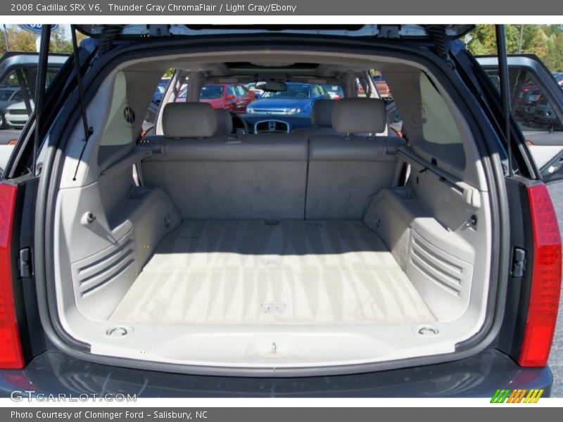 Thunder Gray ChromaFlair / Light Gray/Ebony 2008 Cadillac SRX V6