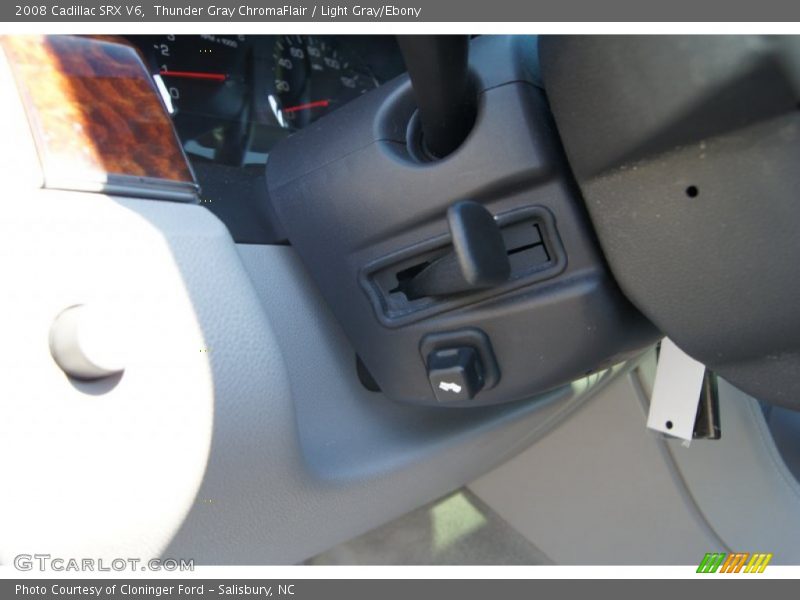 Thunder Gray ChromaFlair / Light Gray/Ebony 2008 Cadillac SRX V6