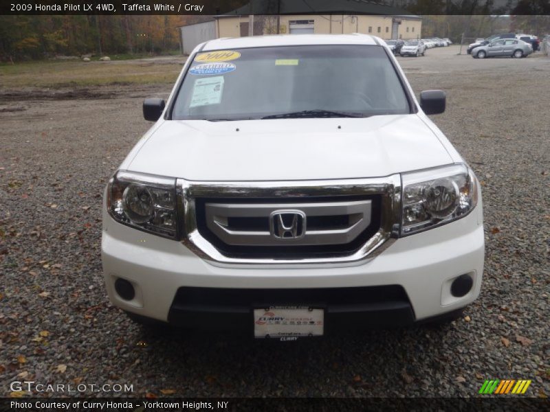 Taffeta White / Gray 2009 Honda Pilot LX 4WD