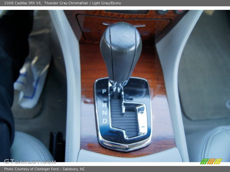 Thunder Gray ChromaFlair / Light Gray/Ebony 2008 Cadillac SRX V6