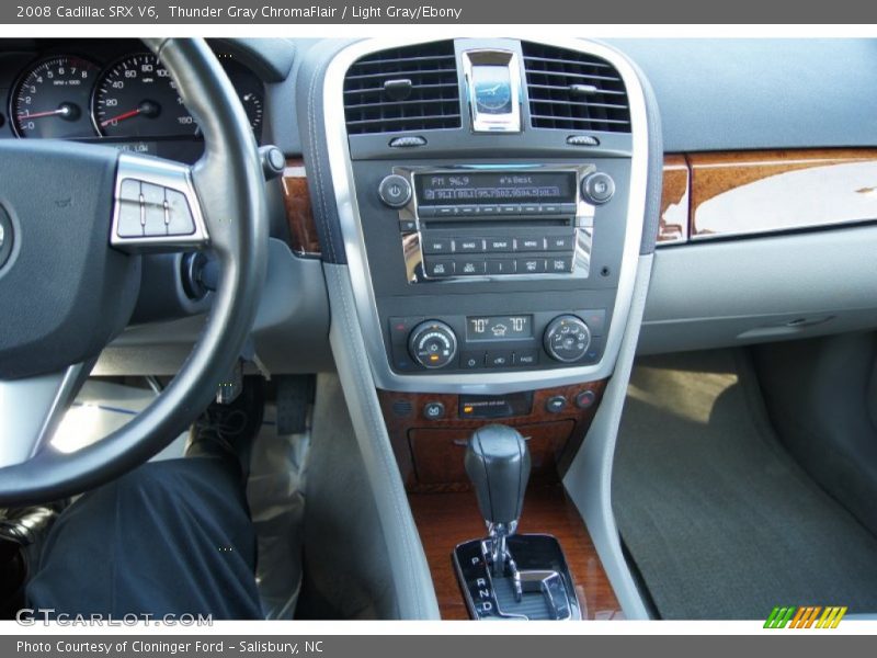 Thunder Gray ChromaFlair / Light Gray/Ebony 2008 Cadillac SRX V6
