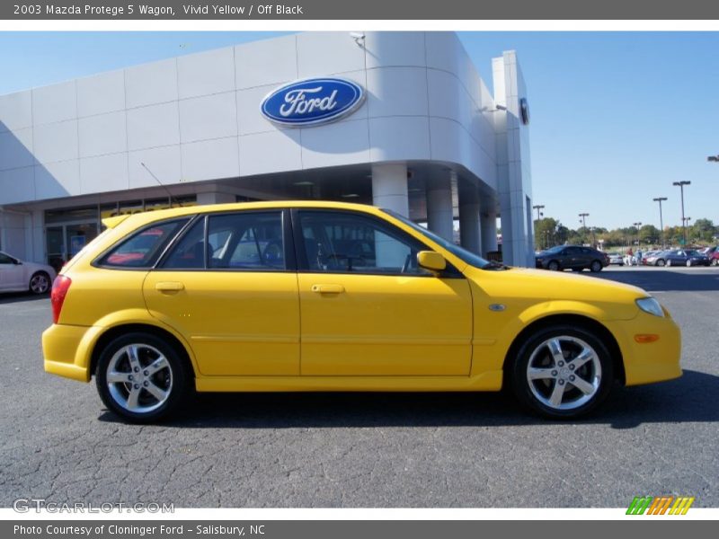  2003 Protege 5 Wagon Vivid Yellow