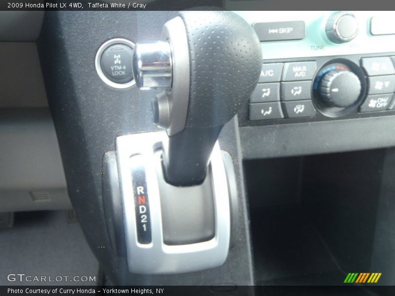 Taffeta White / Gray 2009 Honda Pilot LX 4WD
