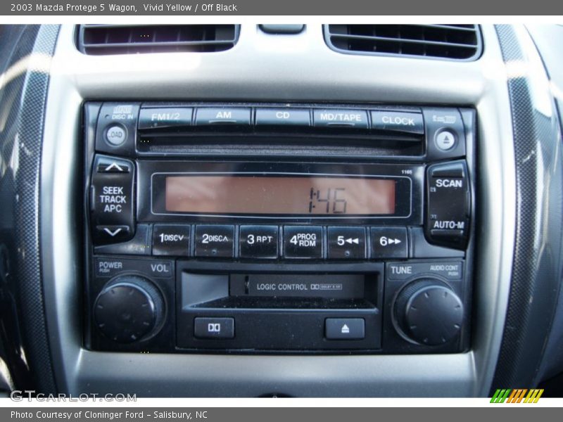 Audio System of 2003 Protege 5 Wagon