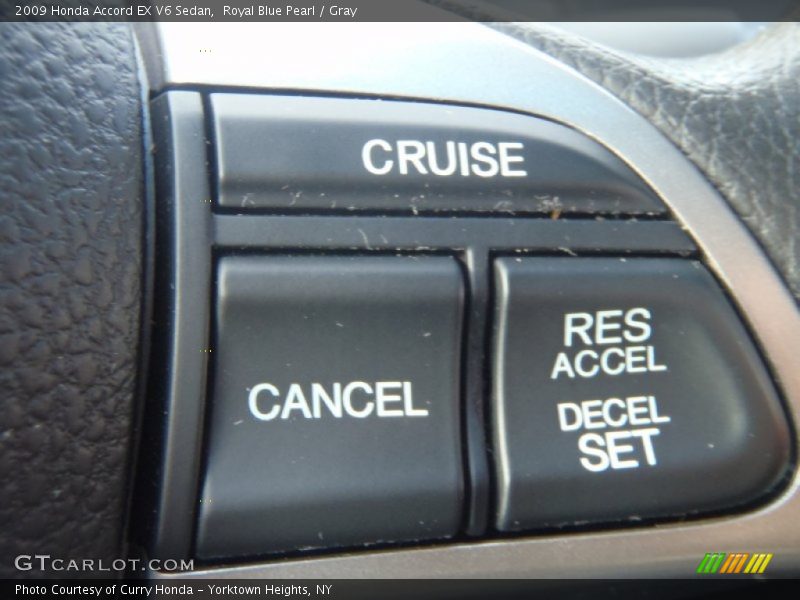 Controls of 2009 Accord EX V6 Sedan