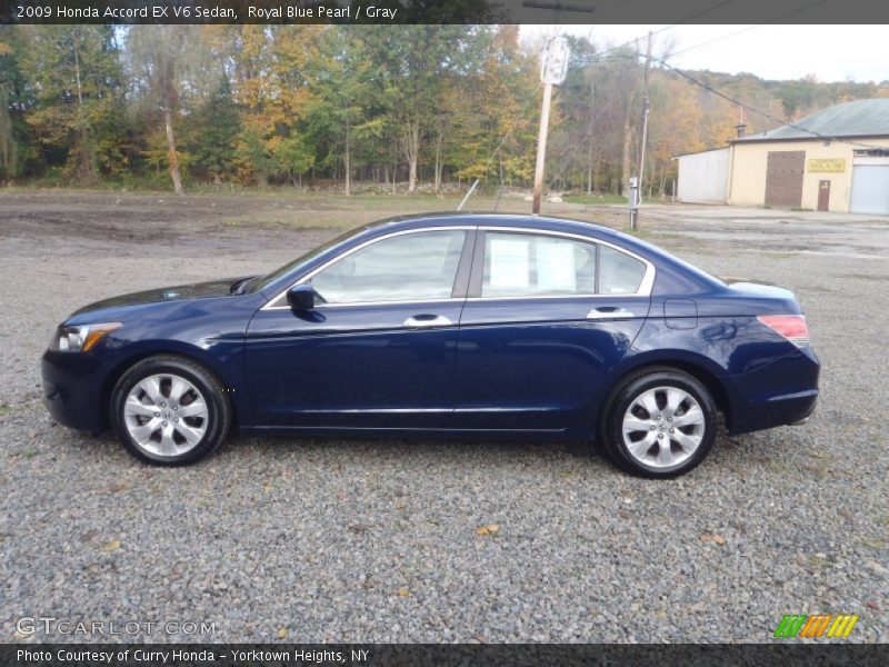  2009 Accord EX V6 Sedan Royal Blue Pearl