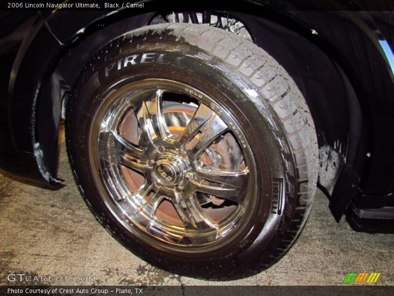 Black / Camel 2006 Lincoln Navigator Ultimate
