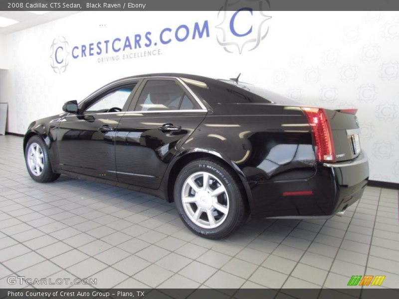 Black Raven / Ebony 2008 Cadillac CTS Sedan