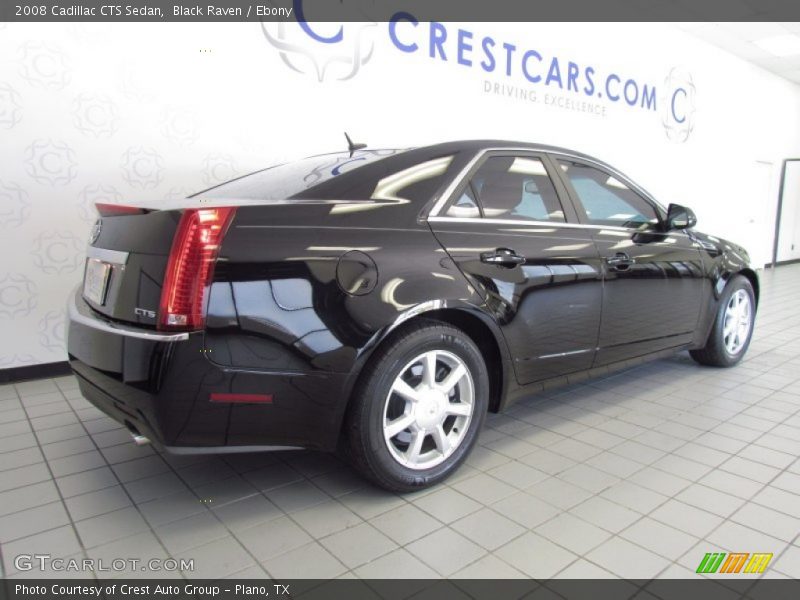 Black Raven / Ebony 2008 Cadillac CTS Sedan