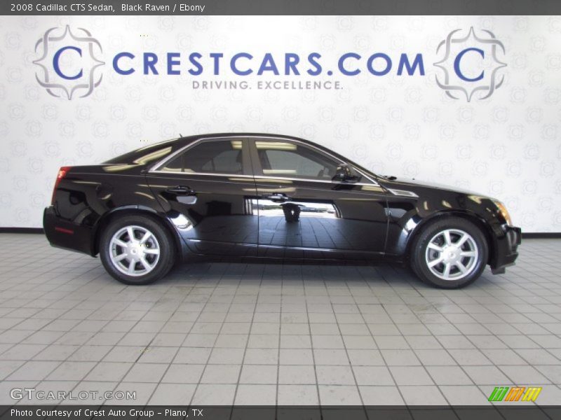 Black Raven / Ebony 2008 Cadillac CTS Sedan