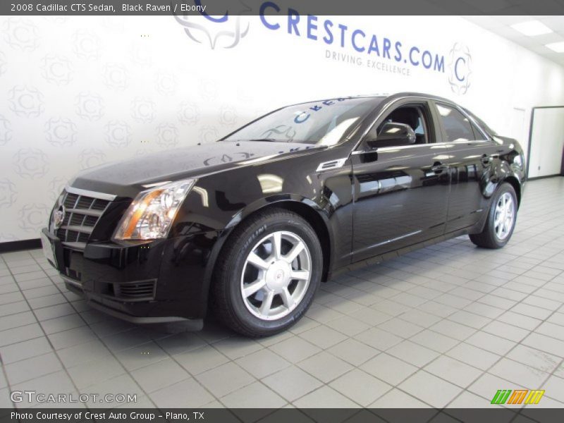 Black Raven / Ebony 2008 Cadillac CTS Sedan
