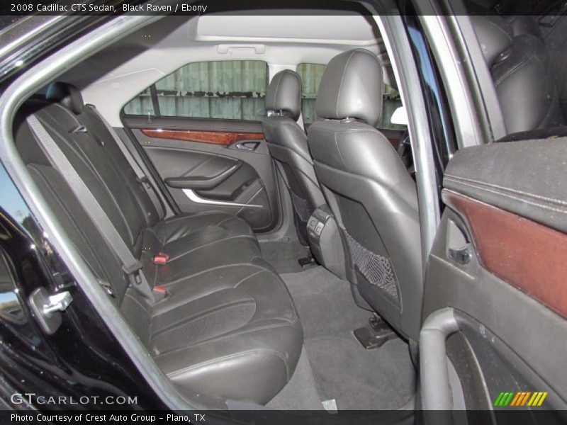 Black Raven / Ebony 2008 Cadillac CTS Sedan