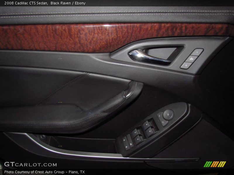 Black Raven / Ebony 2008 Cadillac CTS Sedan