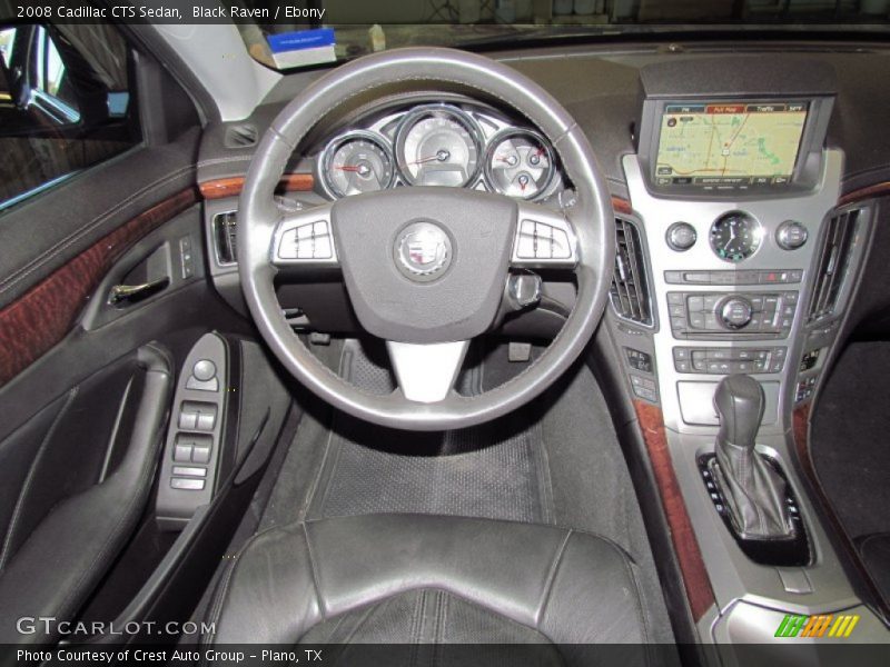 Black Raven / Ebony 2008 Cadillac CTS Sedan