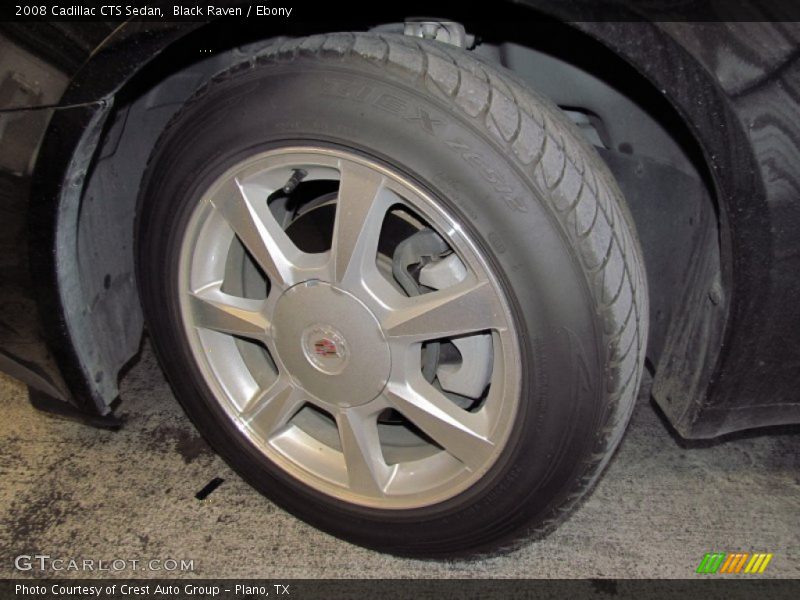 Black Raven / Ebony 2008 Cadillac CTS Sedan