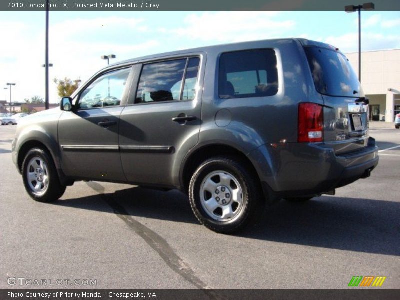 Polished Metal Metallic / Gray 2010 Honda Pilot LX