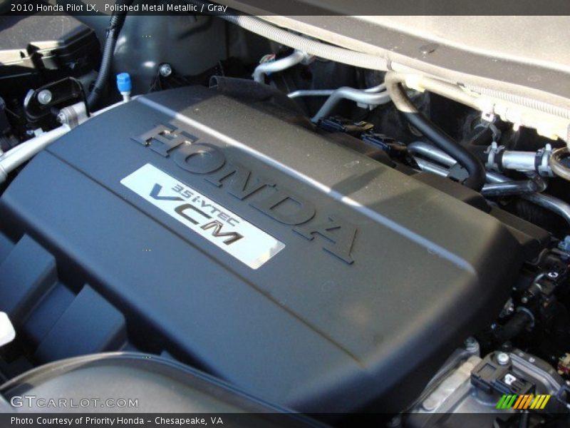  2010 Pilot LX Engine - 3.5 Liter VCM SOHC 24-Valve i-VTEC V6